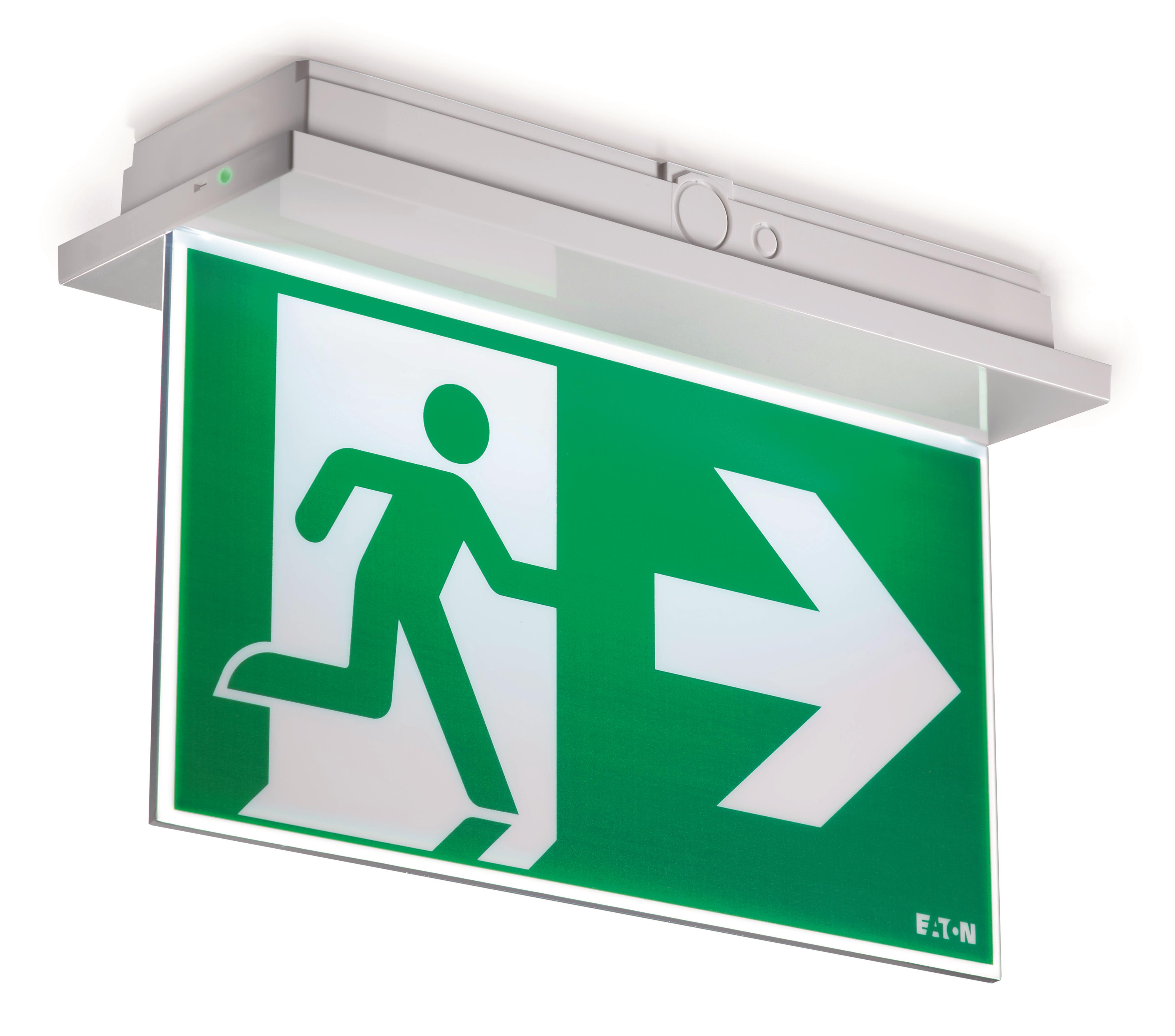 Eaton Electric - NEXITECH LED PANEL 30 L-R ISO Tosidig plexiskilt pil h/v