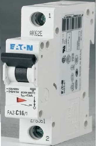 Eaton Electric - FAZ-D20/1-RT ELEMENTAUTOMAT 20A 1P/D