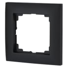 Eaton Electric - CRAZ-01/09 Ramme enkel matt sort for 55x