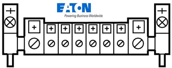 Eaton Electric - N23RS18 N skinne for sikringskapsling