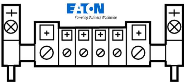 Eaton Electric - N43RS33 N skinne for sikringskapsling