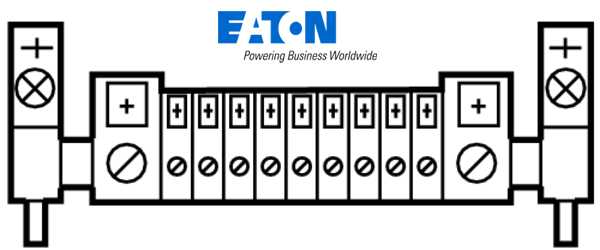 Eaton Electric - N23RS27 N skinne for sikringskapsling