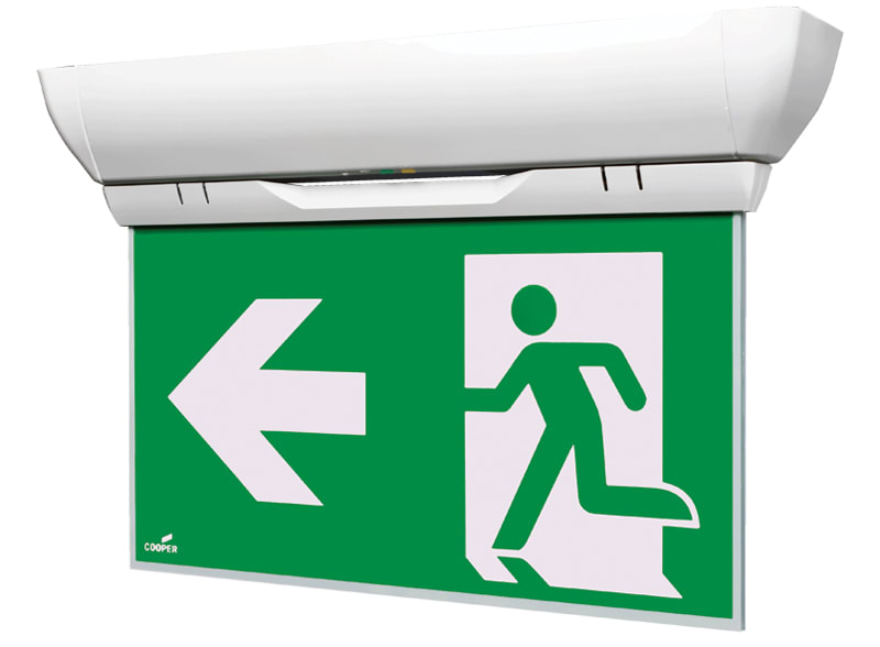 Eaton Electric - VeLos Pictogram ISO DOWN/BLAN Velos tosidig skilt ned/blind