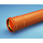 Norsk Wavin - GLATT PP RØR SN8 Orange 110MM
