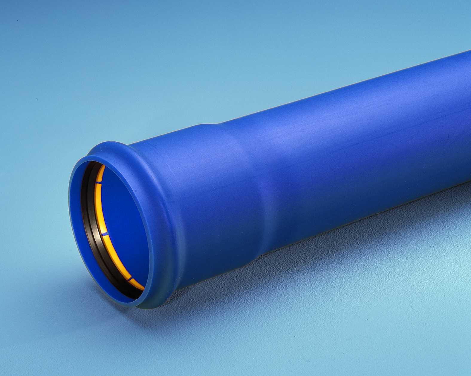 Norsk Wavin - GLATT PP RØR SN8 Blå 110MM