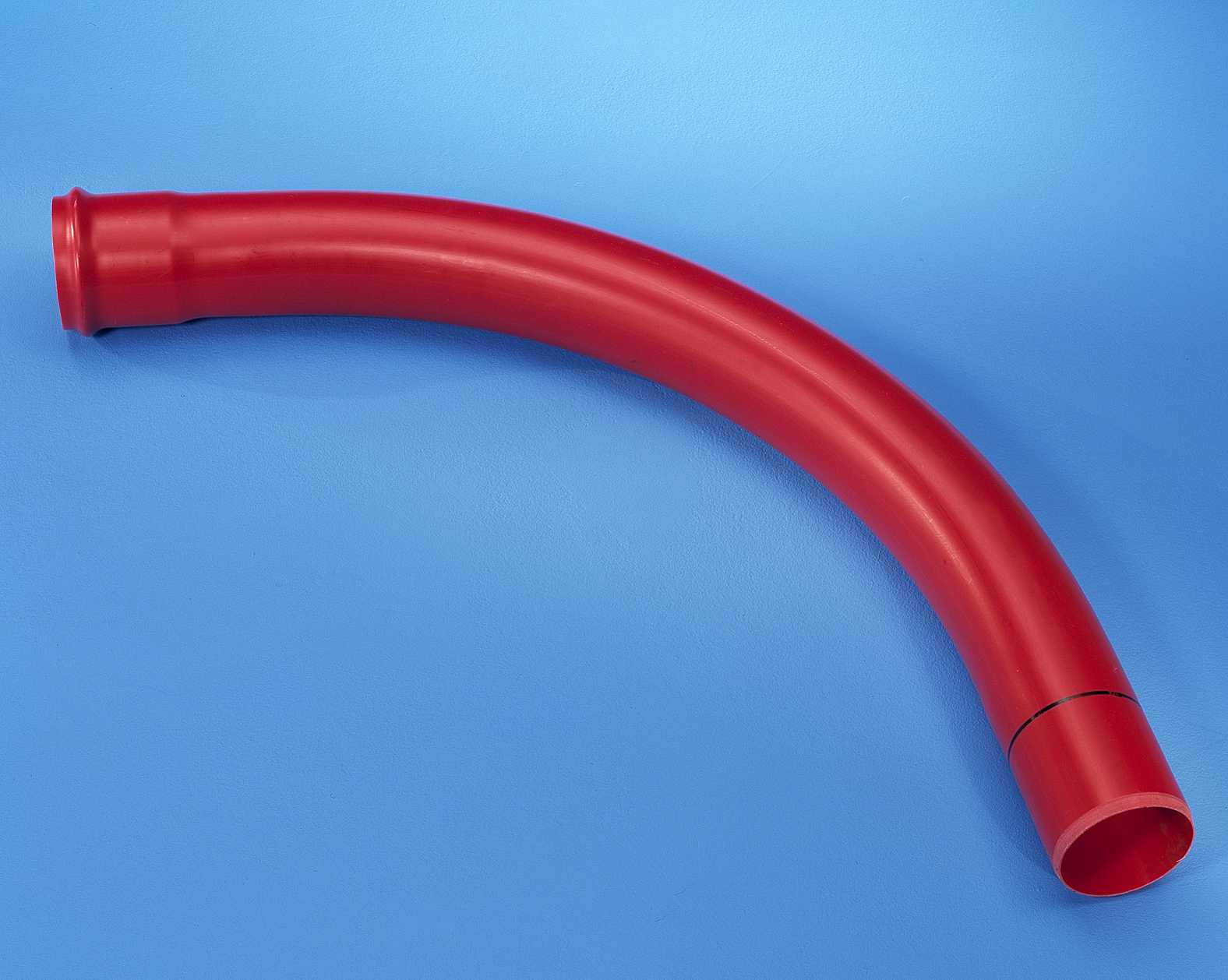 Norsk Wavin - BEND 90GR. R=2000 RØD 110MM