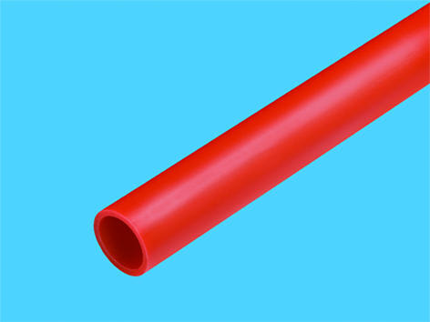 Norsk Wavin - 1x 40*3,4mm rød pe fiberrør dl ri 500m