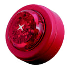 Eaton Electric - Solista Maxi rød/hvit IP65 3cd Blinklys LED rød Høy hvit sok