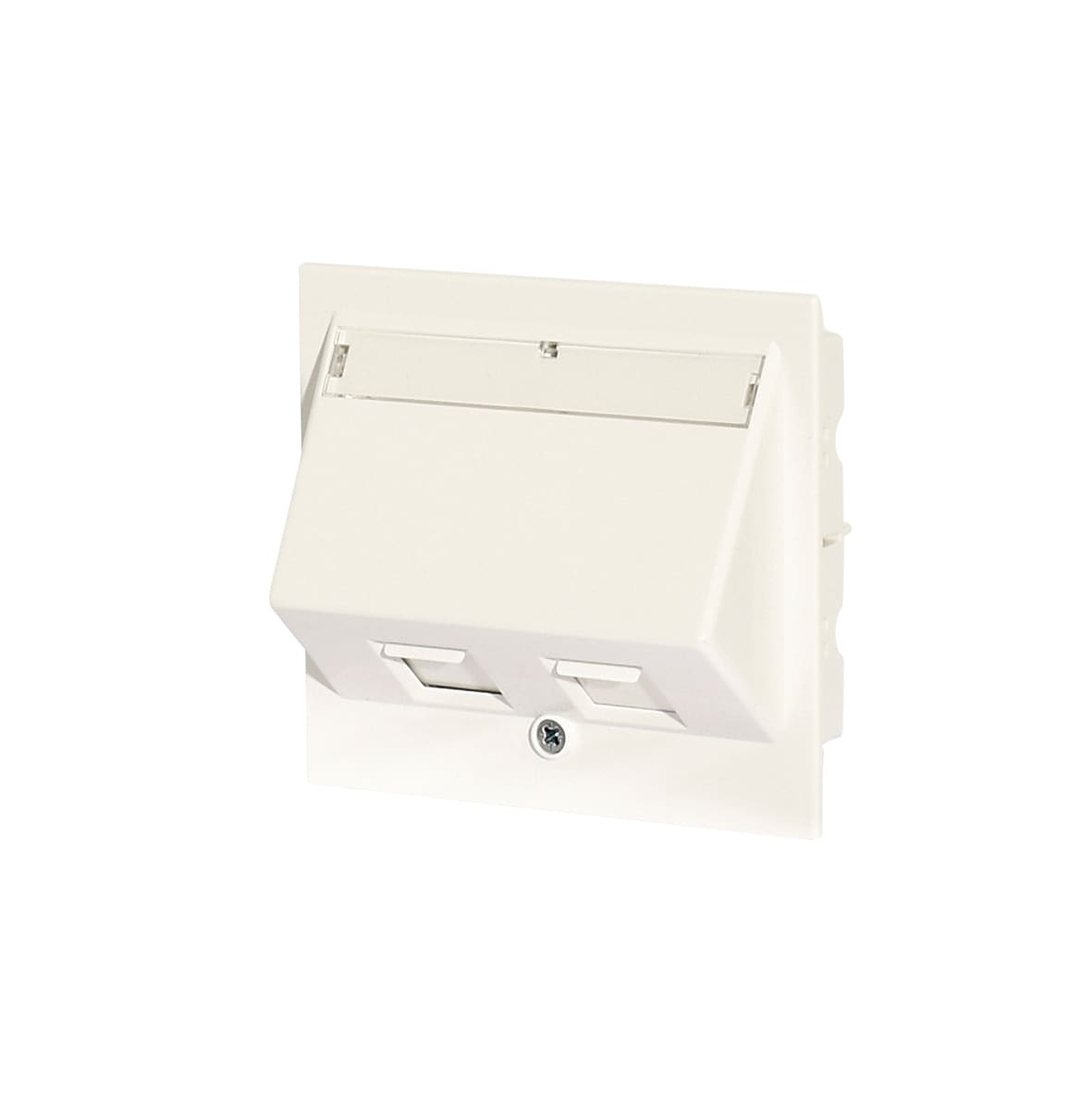 Elis Elektro AS - Datalokk 2xRJ45 Amp grå Duct-Amp-1