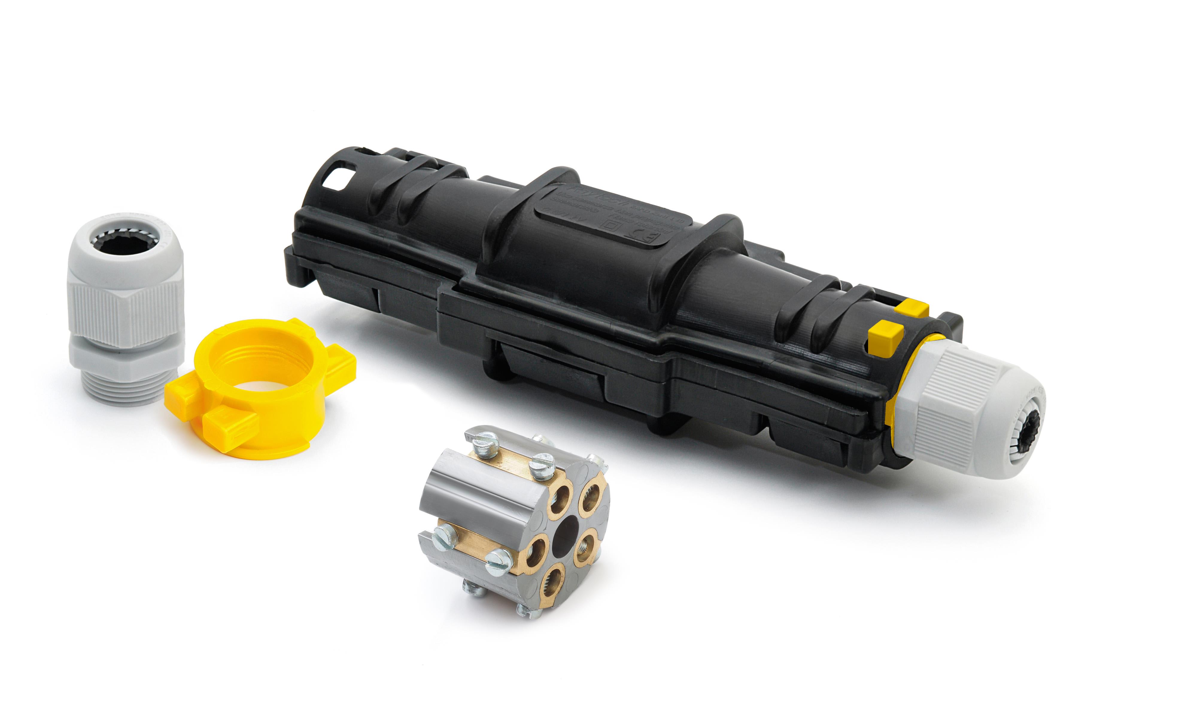 RAYTECH S.r.l - Kabelskjøt IP68 L6 gelfylt Rapid Joint