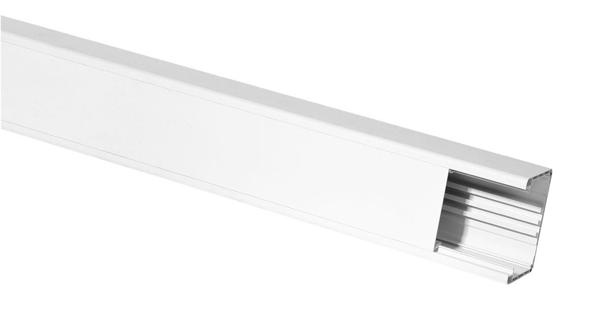MP Bolagen - Veggkanal 100x65mm 3m PVC/Hvit PK1010-3
