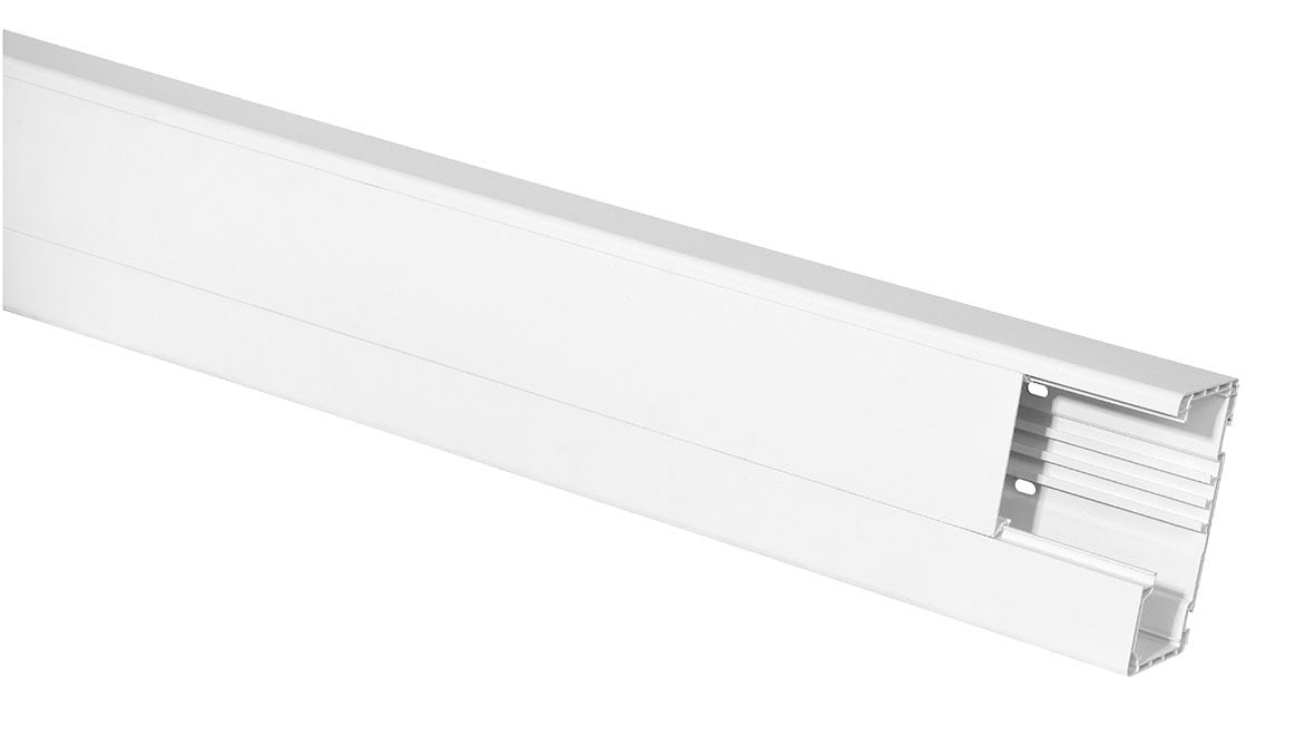 MP Bolagen - Veggkanal 135x65mm 3m PVC/Hvit PK1310-3