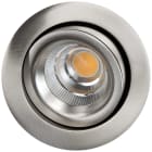 SG Armaturen - JUNISTAR GYRO BØRSTET STÅL 7W LED 2700K KL II