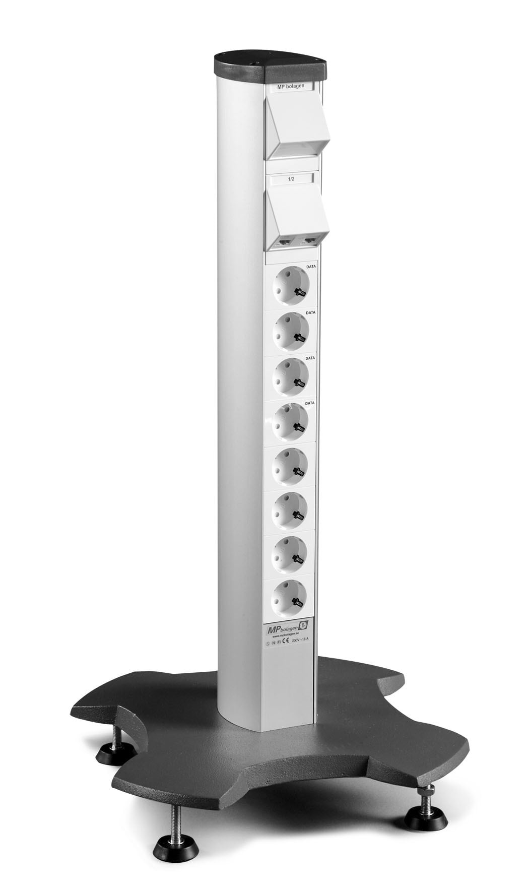 MP Bolagen - Uttakspost MP Quatro 730mm Hvi