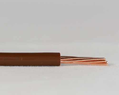 Amo Spesialkabel - H07 V-R 2,5 mm² Brun 100m