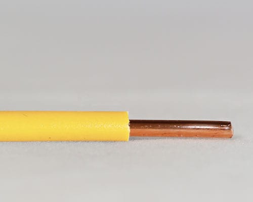 Amo Spesialkabel - H05 V2-U 0,5 mm² Gul 100m