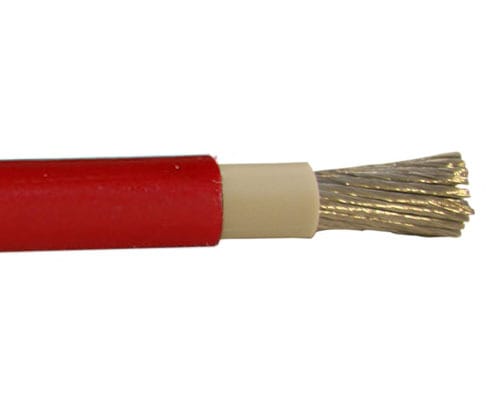 Kabeltec - Sveiseledning 95 mm² Rød