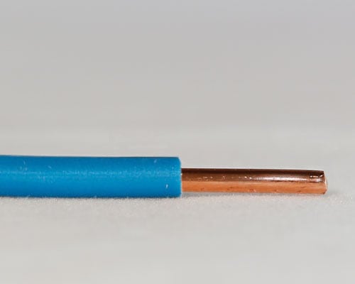 Amo Spesialkabel - H05 V2-U 0,5 mm² Turkis 100m