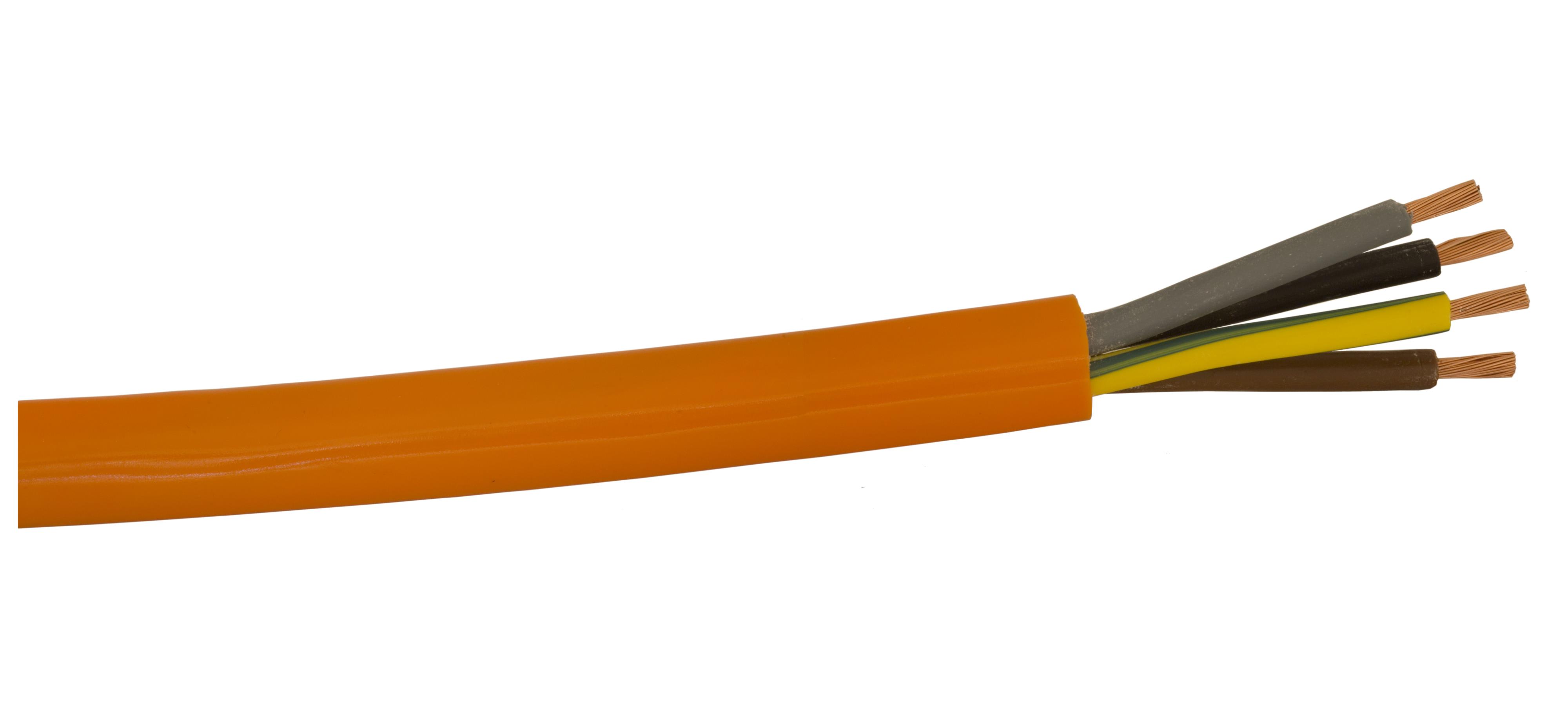 Kabeltec - H07 BQ-F 4G2,5 mm² EPR/PUR OR