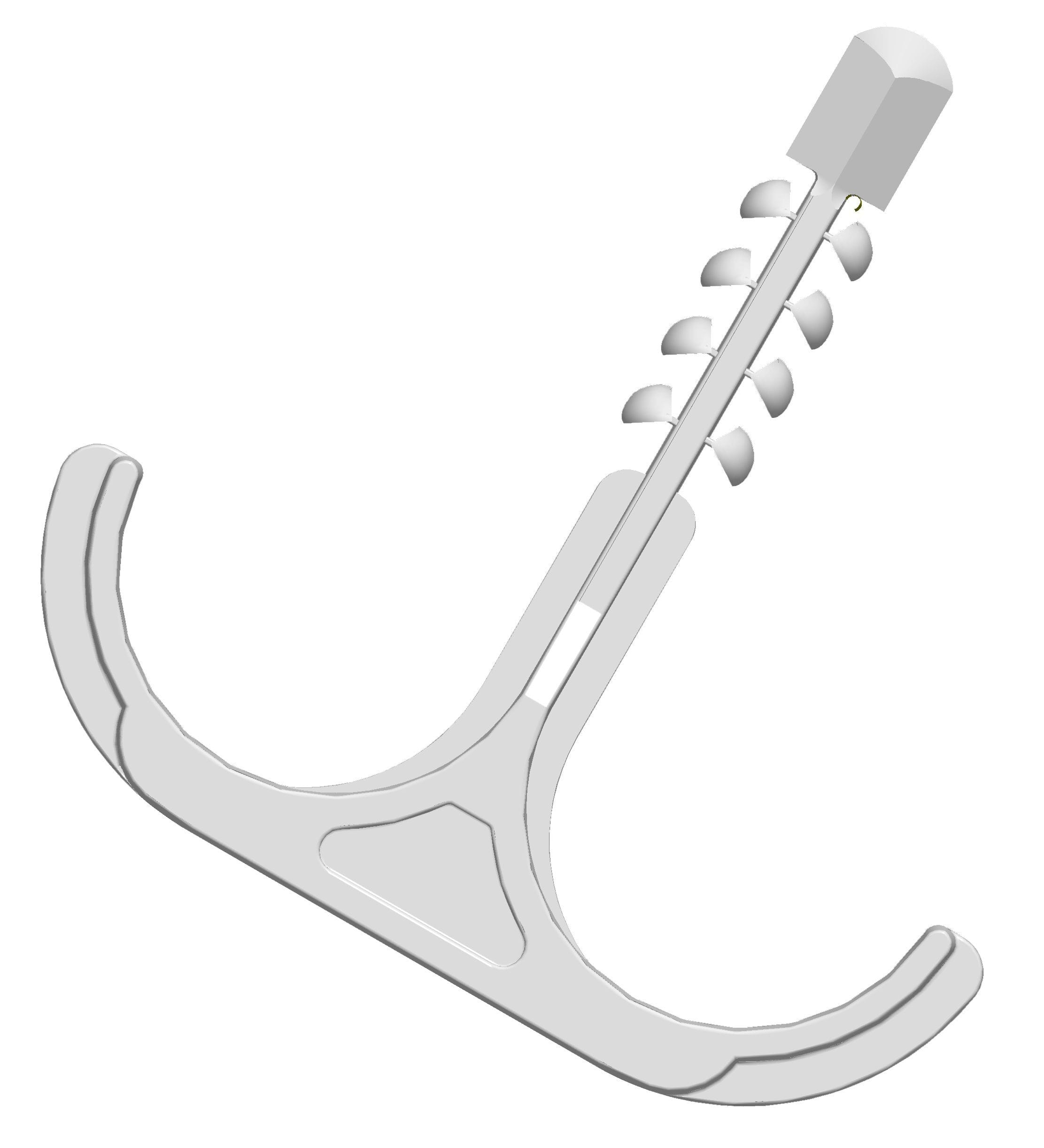 N&L - T-kabelfeste BFTK 12-25mm Hvit