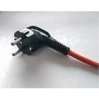 Kabeltec - H05 BQ-F 2x1,0 mm² m/plugg 4m OR