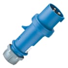 Mennekes - Utgår, erstattes av 1510472 / 13513. 160,32A3P 9H230V Plugg IP44