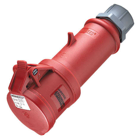 Mennekes - 35,16A5P 6H400V Skjøtekontakt IP44 med skrueløs tilkoblingsteknologi