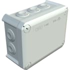 OBO BETTERMANN - Halogenfri Koblingsboks, IP66, 150mm x 116mm x 67mm, 10xM25