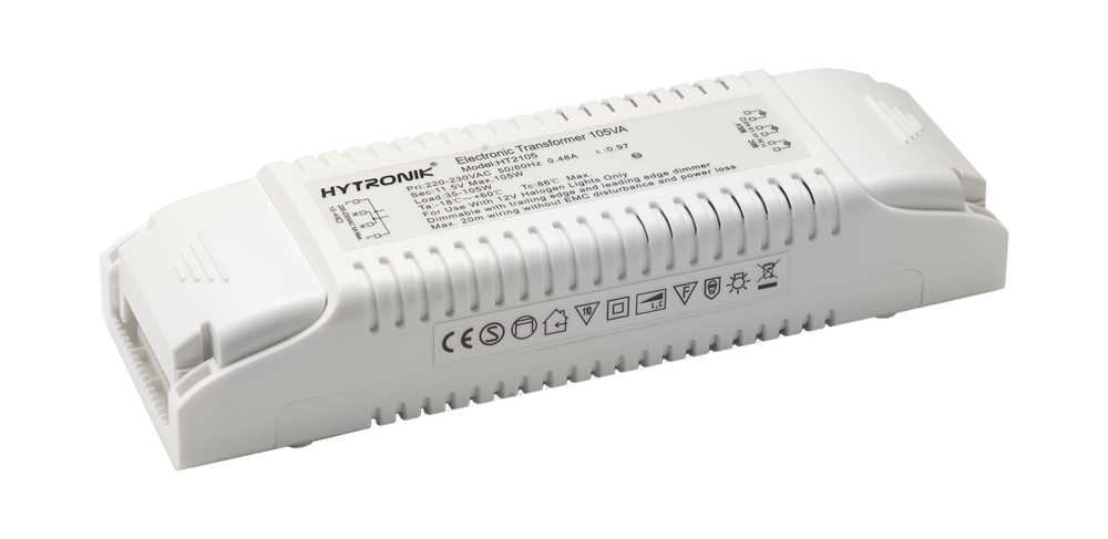 SG Armaturen - Elektronisk Trafo 105W, 12M