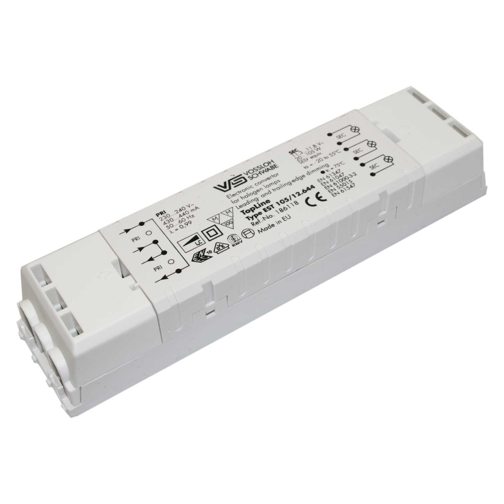 SG Armaturen - Elektronisk Trafo VOSSLOH 20-105W
