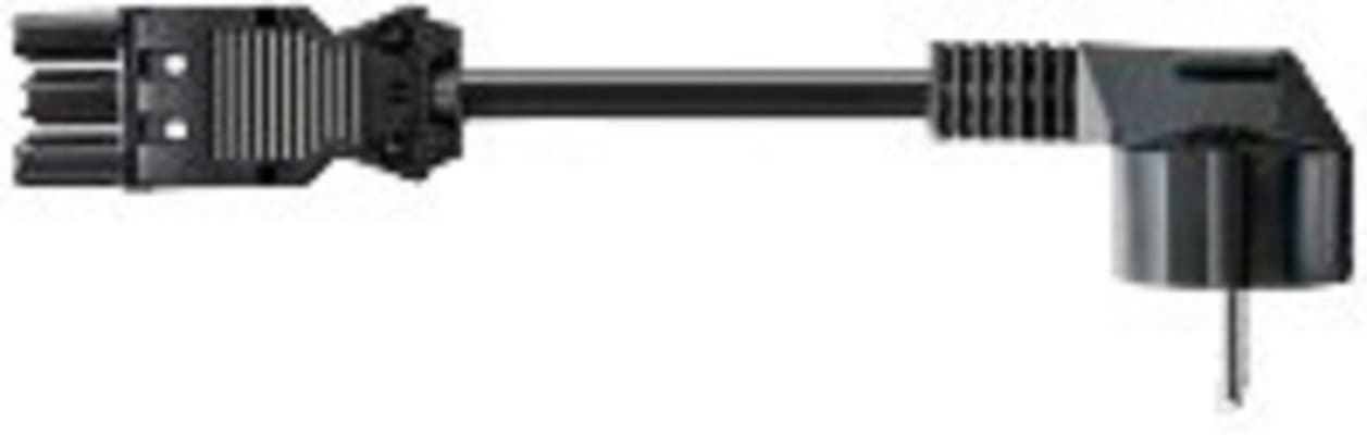 Gycom - NETTLEDNING 3,0M HO5VV-F3G1,50 mm SVART