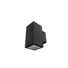 Q-Light - Box Dual 2x5W 3K vegg opp/ned IP44 2x420lm Ra90 GU10 Dimbar
