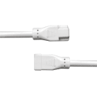 Q-Light - Ledline Flex-Skjøt 100cm Hvit ledning 100cm for skjøt