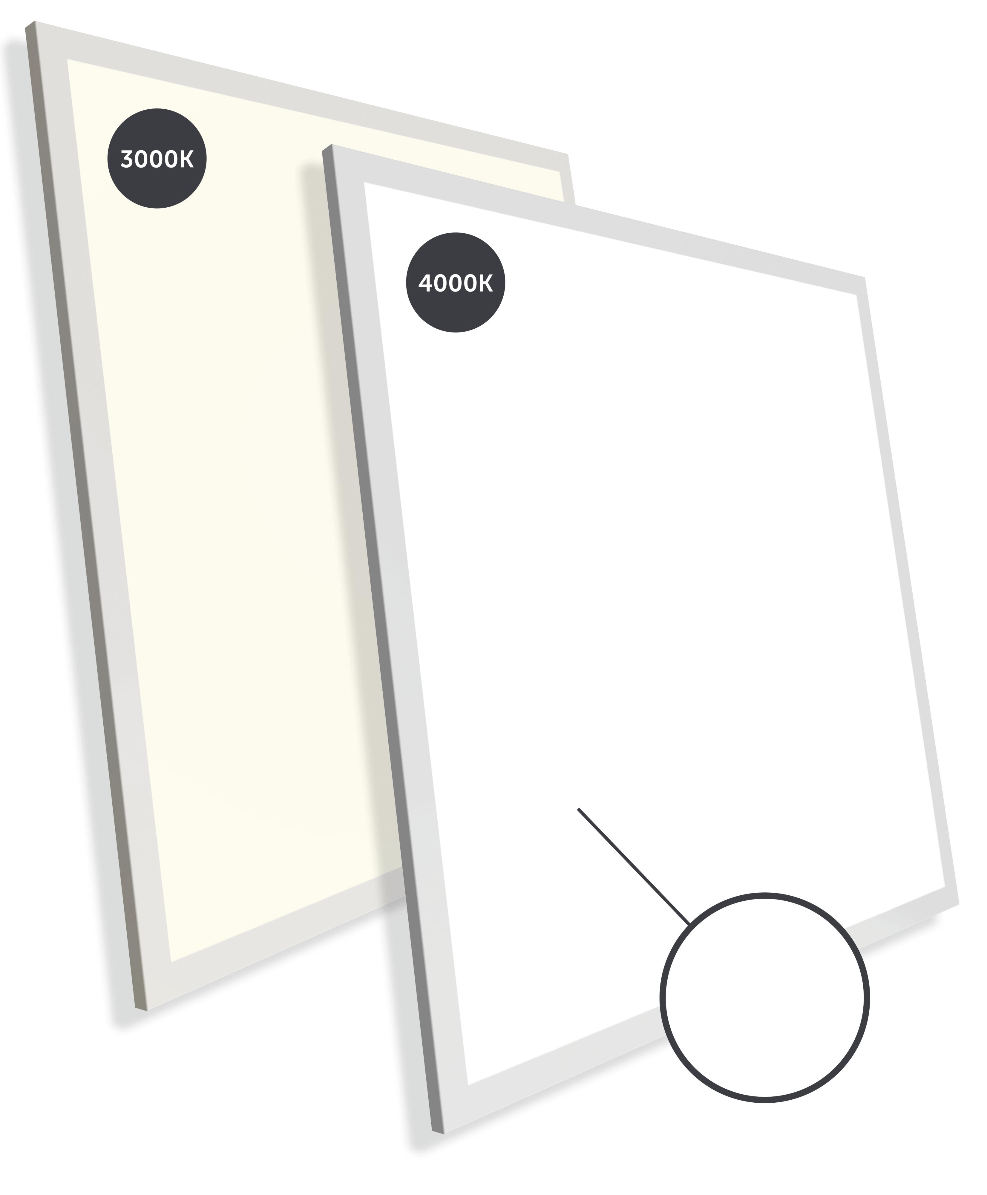 Q-Light - Q-Panel Duocolor 6060 Opal 3000K/4000K 40W LED Panel (ENOVA)