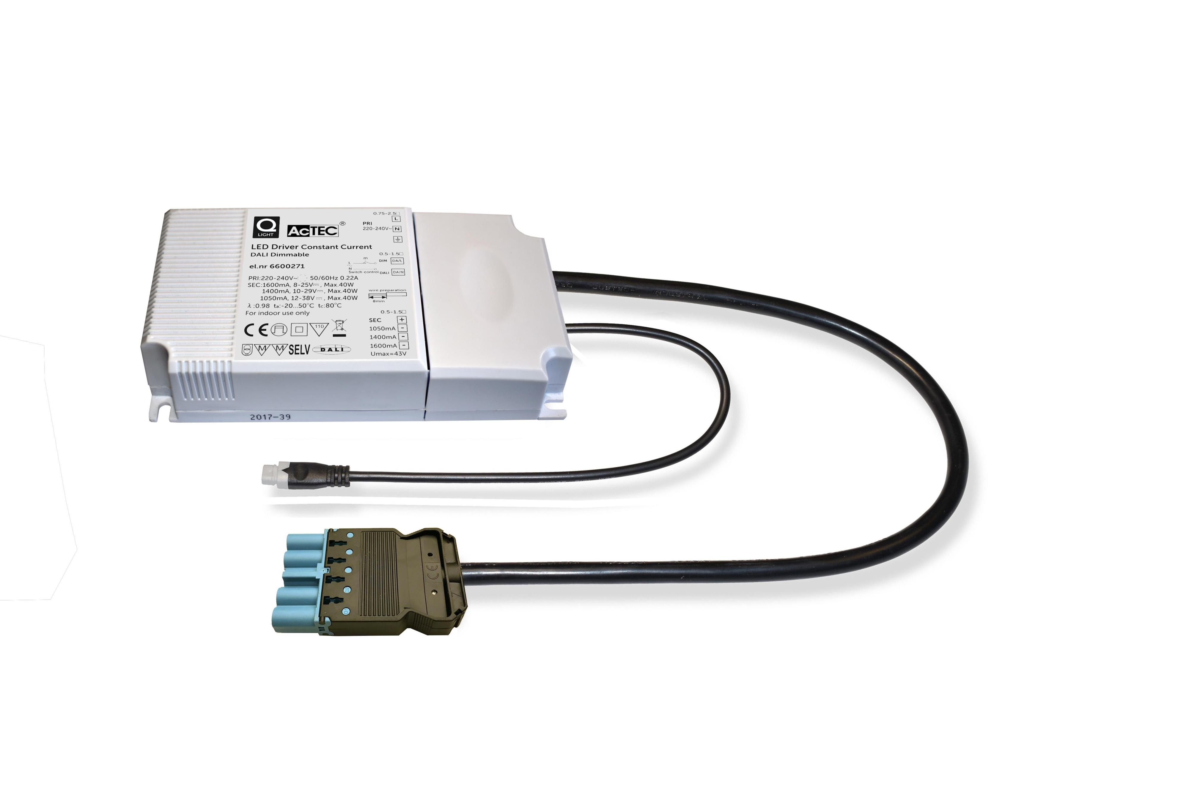 Q-Light - Q-Panel DALI driver 40W 1050mA