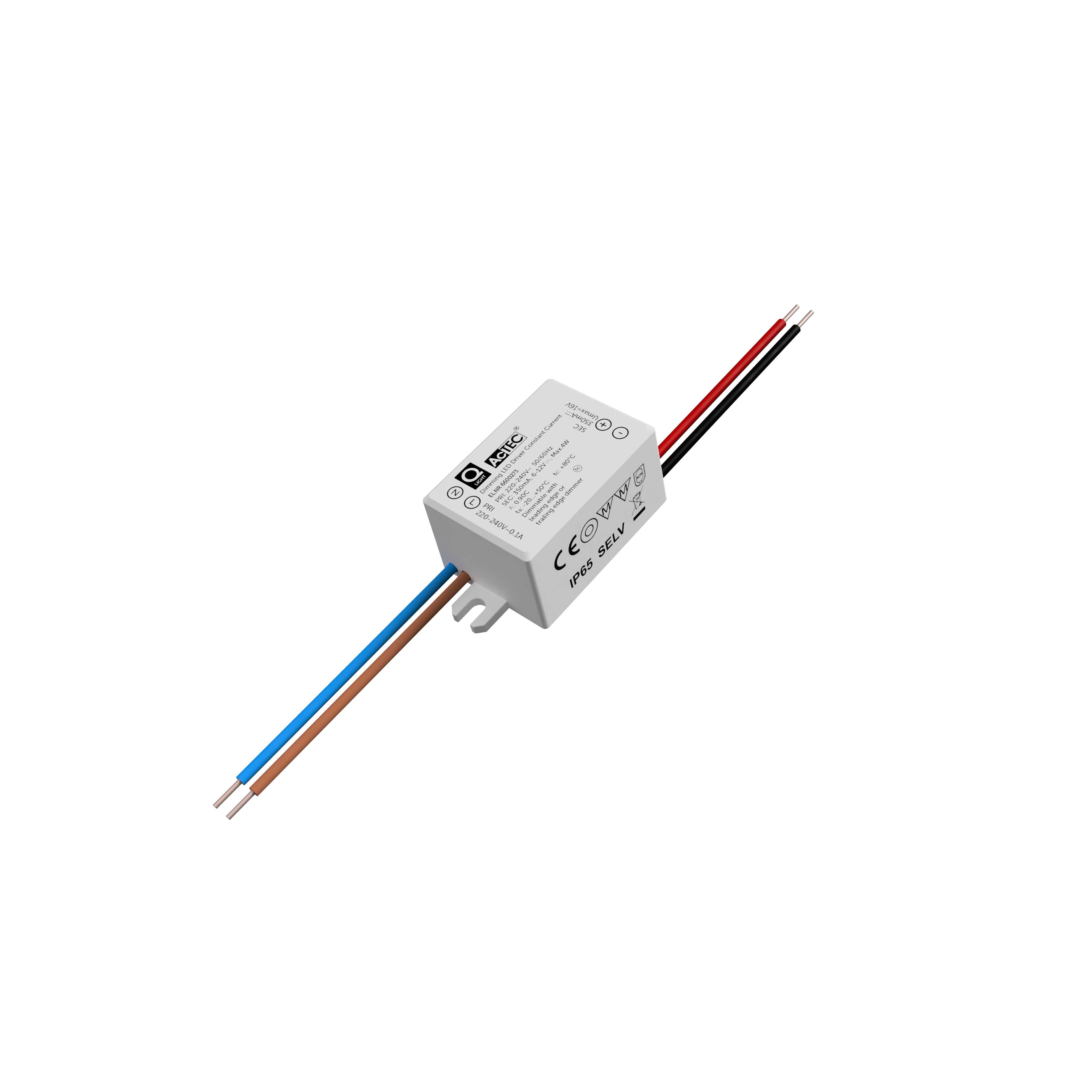 AcTEC - 350 mA driver tilpasset Lily, Kala, Iris og Fiol SUS316