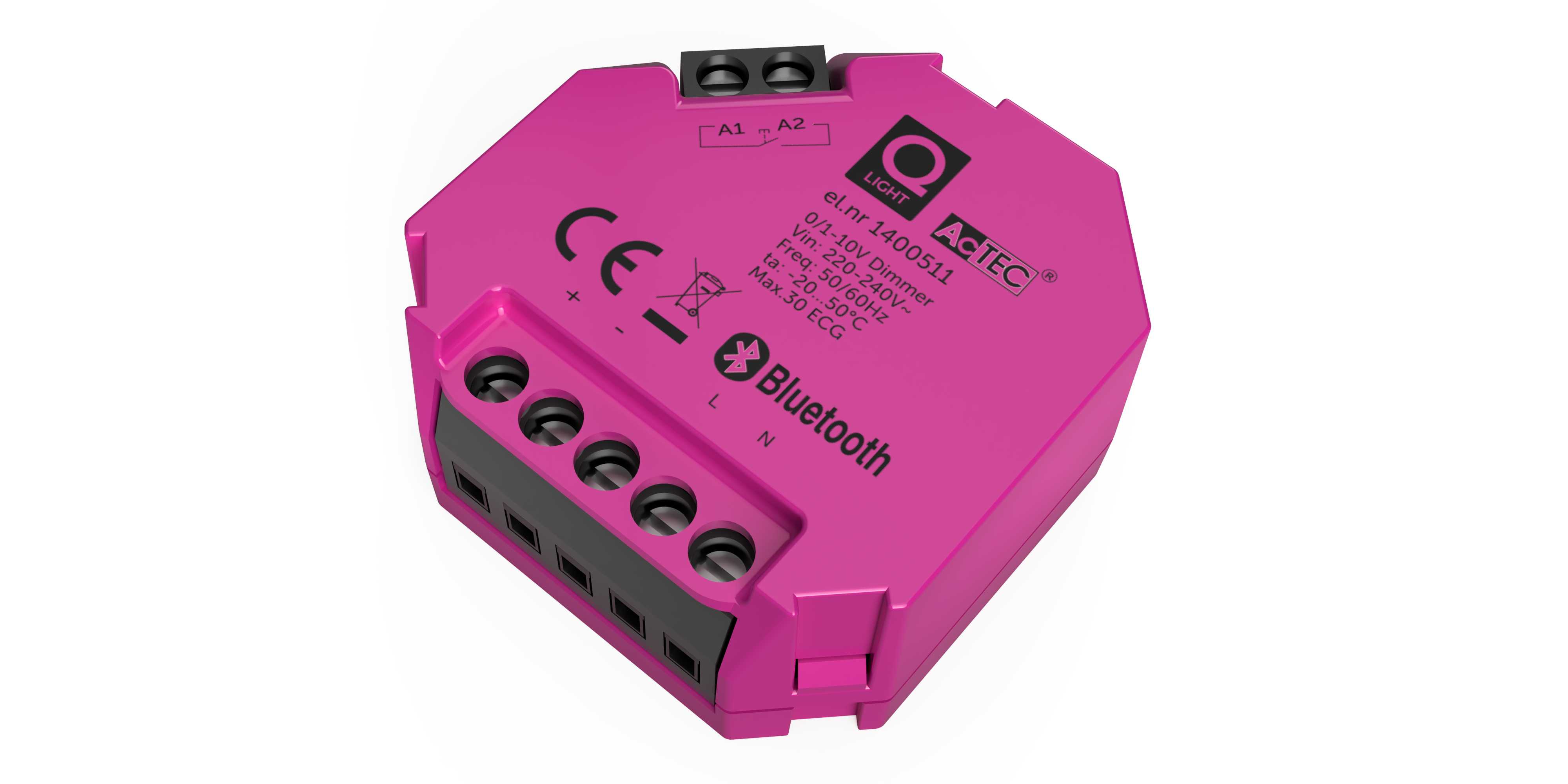 Q-Light - Smart Puck 1-10V BT 40mA fasedim impuls