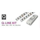 Q-Light - LEDSTRIP KIT 5M 9,6W 3K IP20 Q-LINE KIT e:3200883+6600176