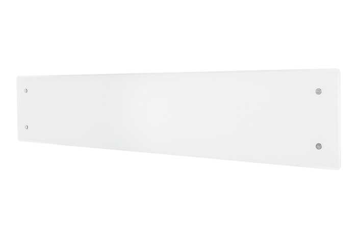 Glamox - Glamox H60 L 08 800W Wifi Hvit Glass Varmelist H=22,2Cm Inkl