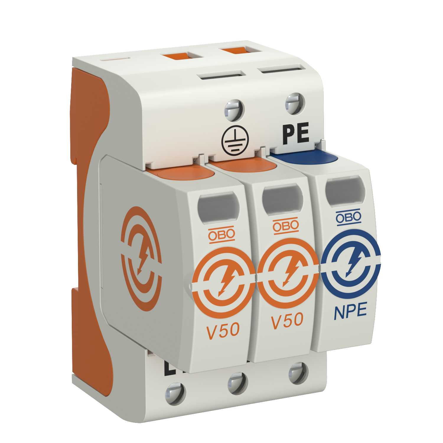 OBO BETTERMANN - Kombiavleder V50-2p+NPE-280V