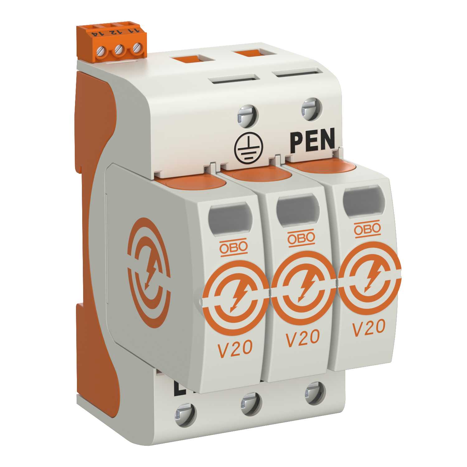 OBO BETTERMANN - Oversp.avleder V20-3p+FS-280V