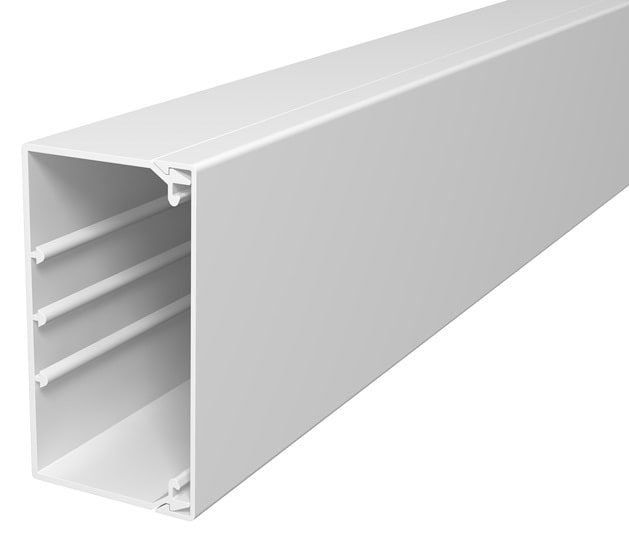 OBO BETTERMANN - KANAL WDK60110 PVC R.HVIT 2M
