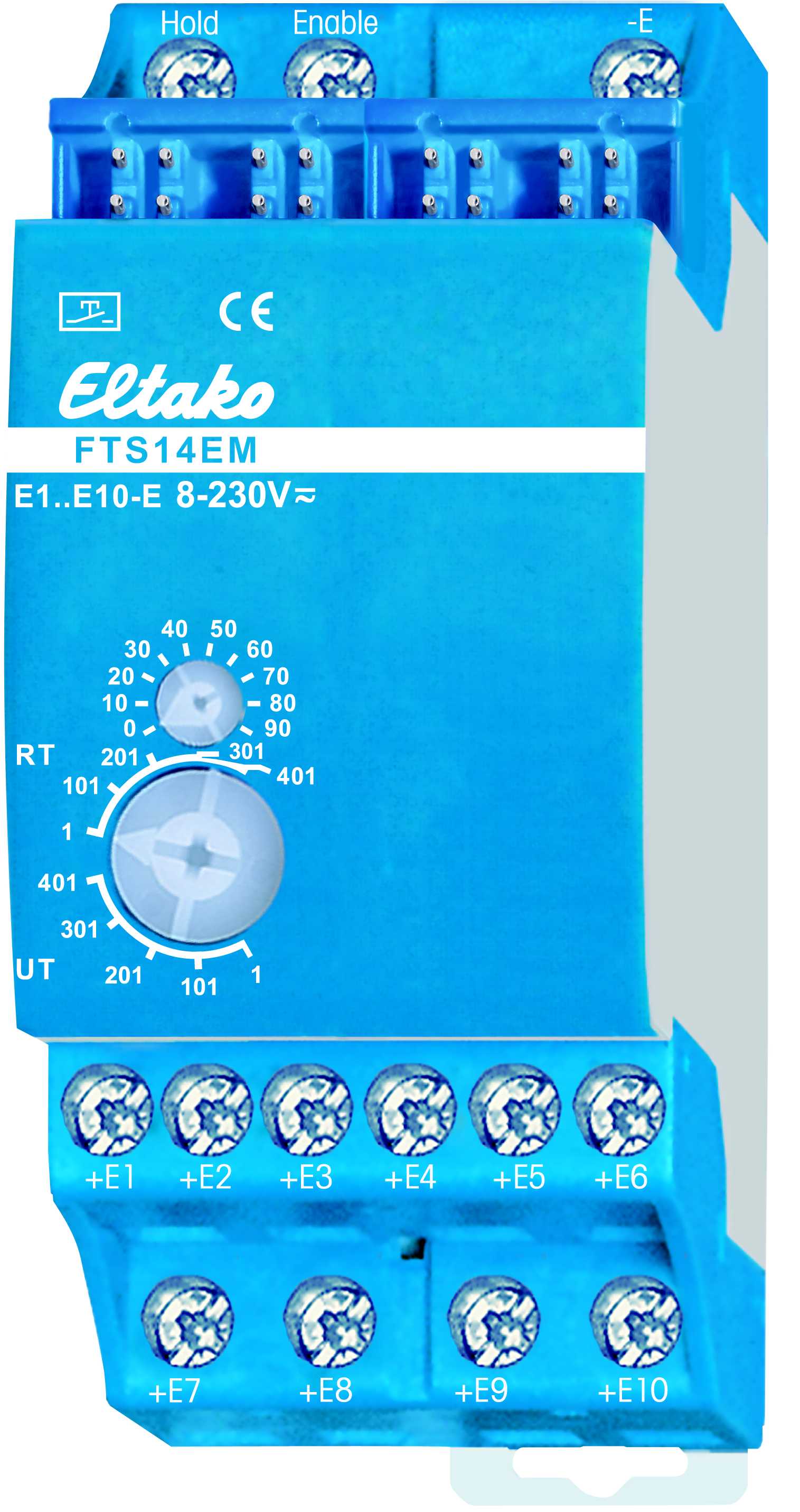 Eltako - FTS14EM, Input modul for std impuls brytere. Serie 14