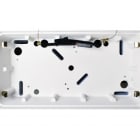 Q-Light - CABINO DUO 2X7W LED HVIT UTENPÅLIG 2X500LM RA92 IP54 5