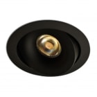 Q-Light - LEO TILT 7W LED SORT DL 650LM 2700K RA92 IP54 50000T 180MA