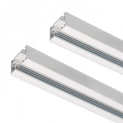 Q-Light - Q track 230V Skinne 1m hvit