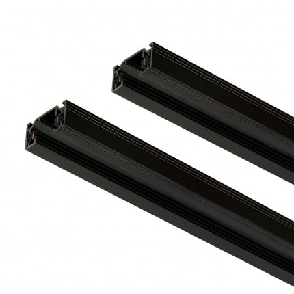 Q-Light - Q track 230V Skinne 1m Sort