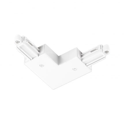 Q-Light - Q track 230V Vinkel 90 innvendig Hvit