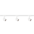 Q-Light - Q-Track 3-Spot 3x5W GU10 2700K Hvit dimbar