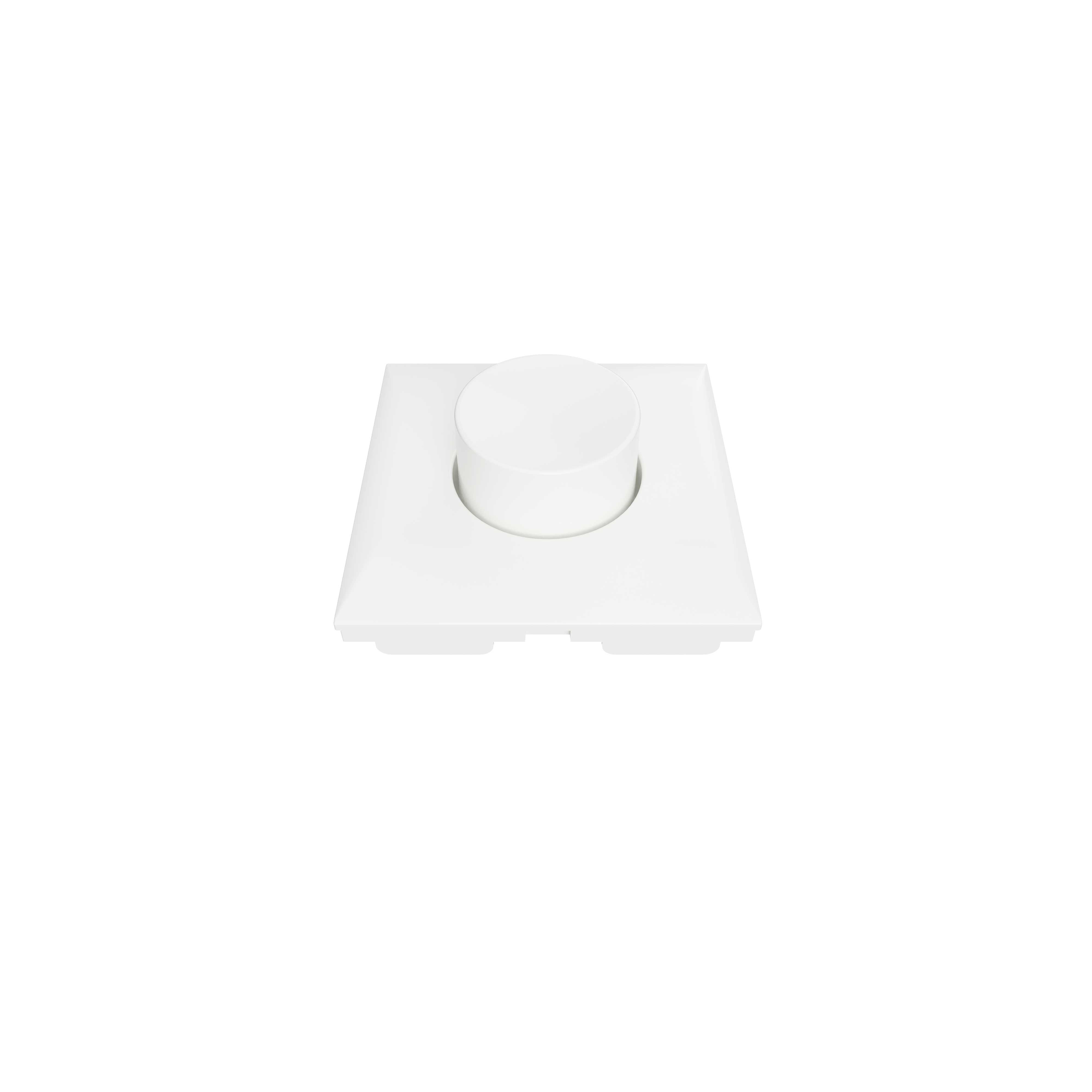 Q-Light - Servicepakke exxact hvit mono Hvit front, knapp og ramme